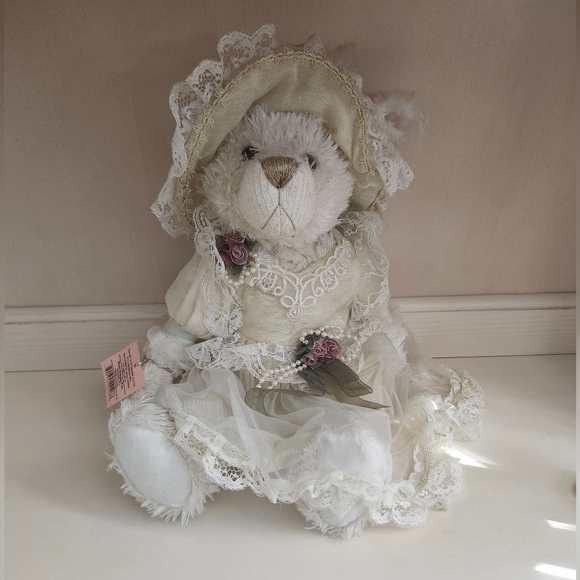 Show-Stoppers "Peppermint " teddy bear doll plush stuffed w/tag 17" - Picture 3 of 11